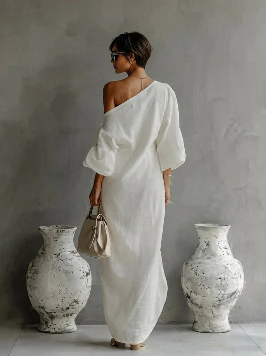 Vestido largo elegante Nelle