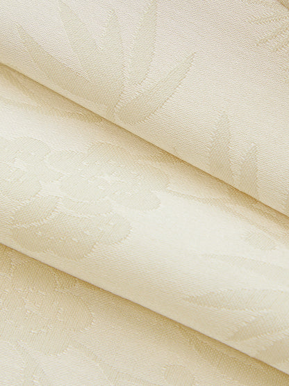 Chaleco sin mangas de jacquard con botones de alamar metálicos