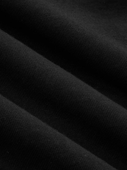 Blusa de manga corta drapeada efecto dos piezas