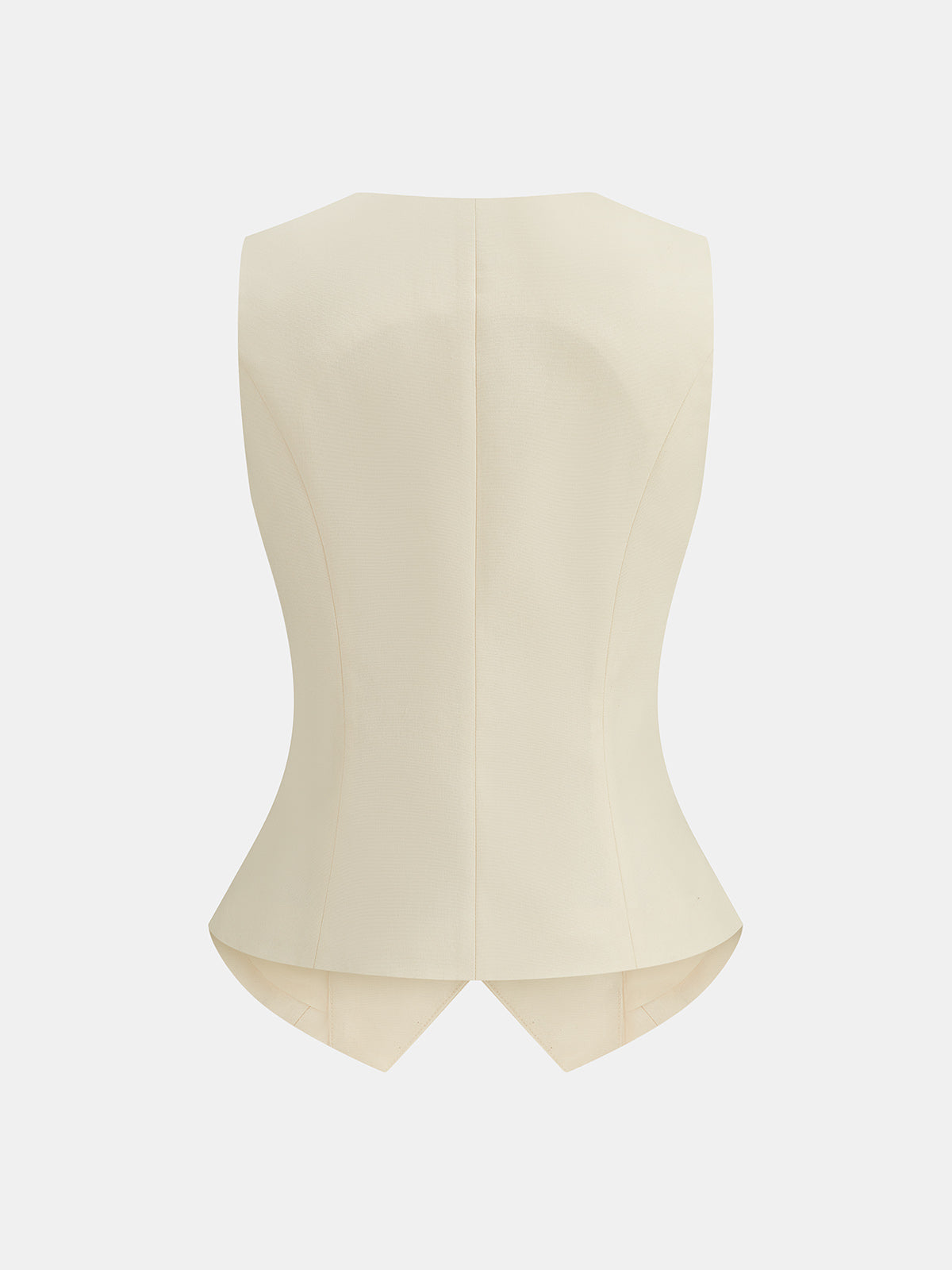 Conjunto de Dos Piezas en Mezcla de Lino con Botones Metálicos y Short