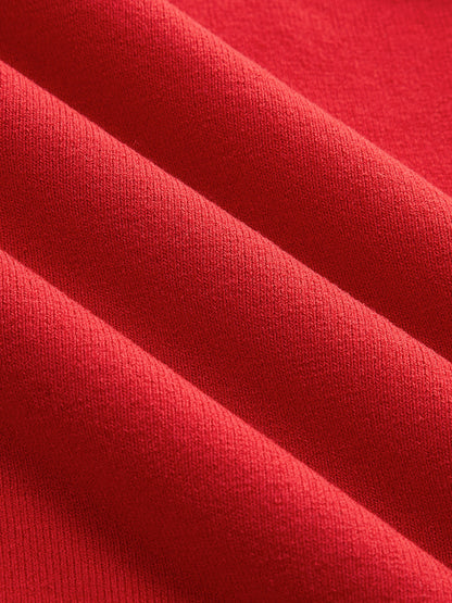 Vestido midi de punto sin mangas con corte sirena