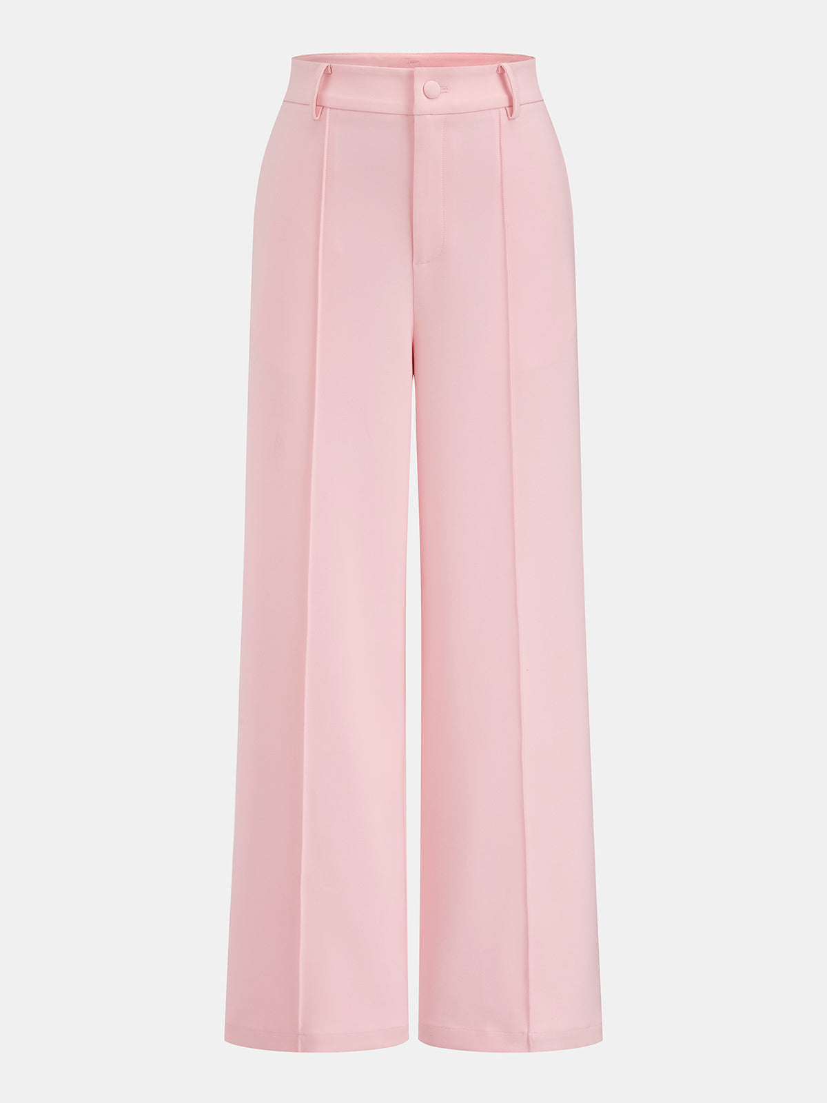 Conjunto de blusa de manga corta con panel de encaje y pantalón