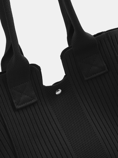 Bolso tote de hombro de gran capacidad en flyknit