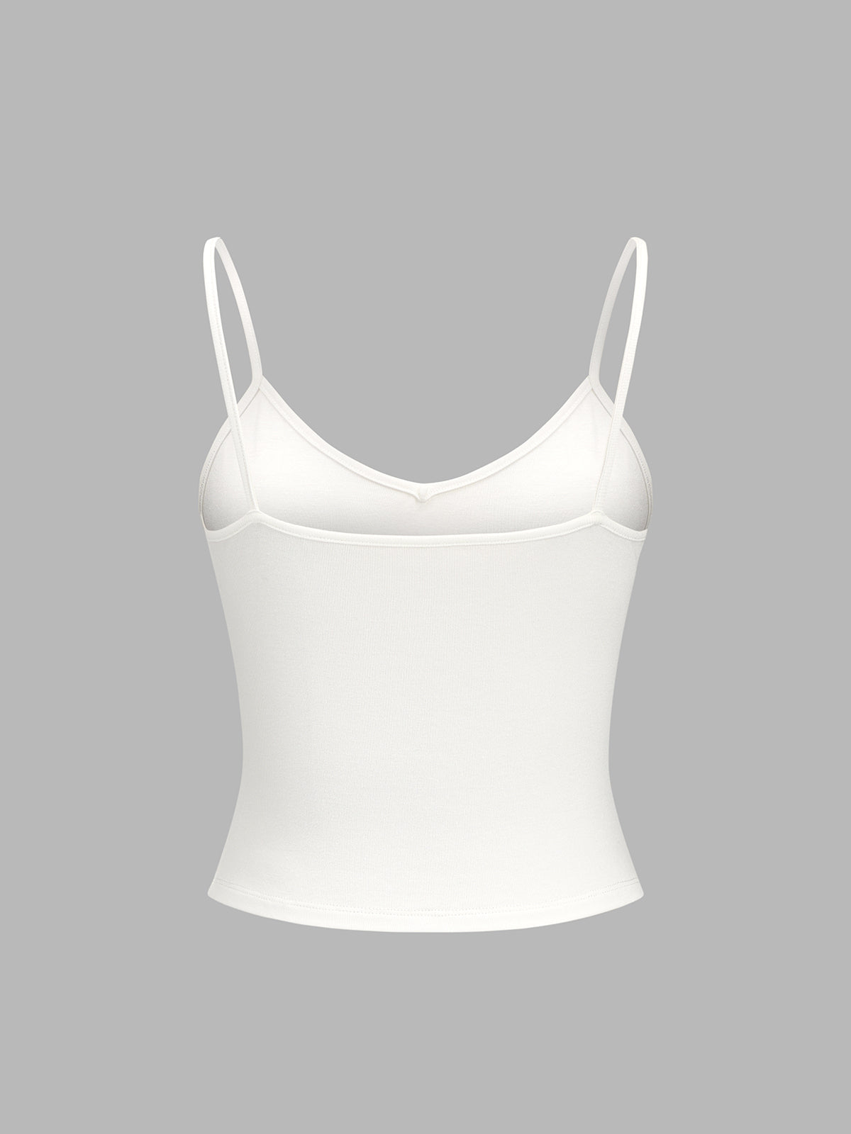 Conjunto de dos piezas: camisa a rayas y top de tirantes