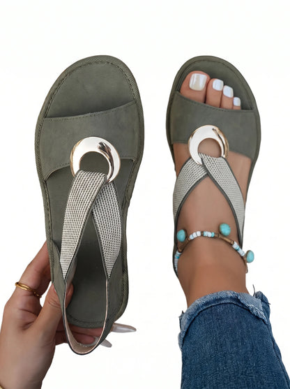 Sandalias con Plataforma-Luna