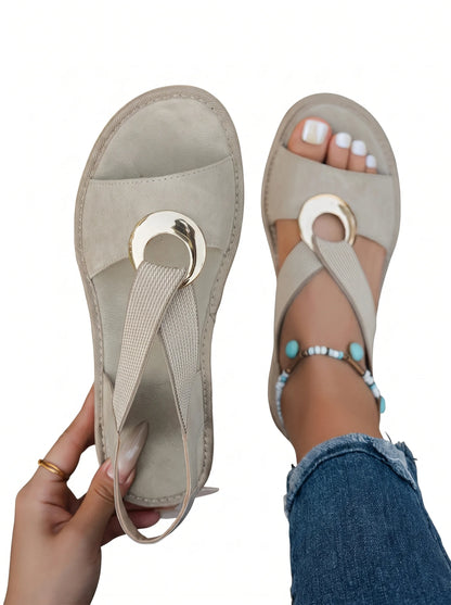 Sandalias con Plataforma-Luna