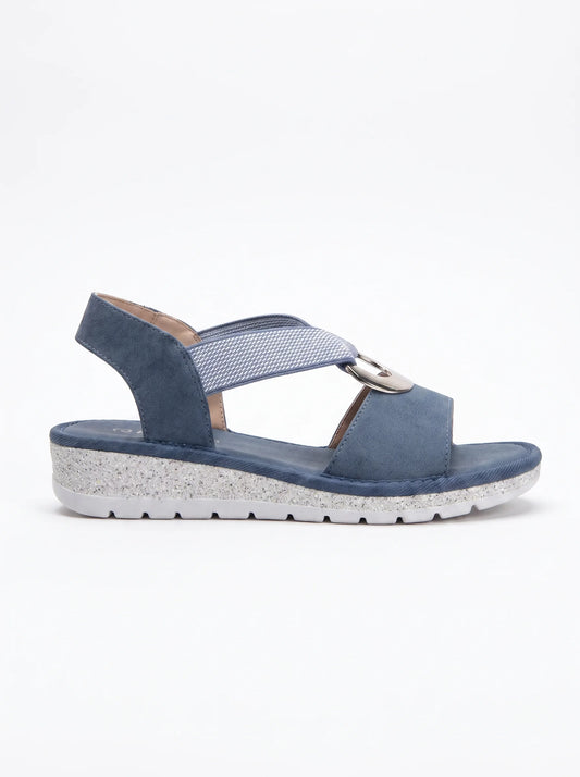 Sandalias con Plataforma-Luna