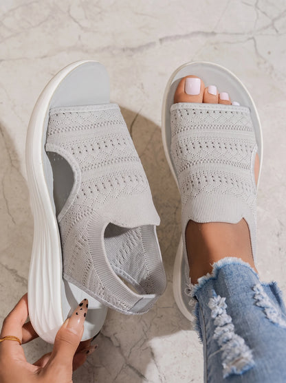 Serena | Sandalias de mujer con plataforma, confeccionadas en un material transpirable