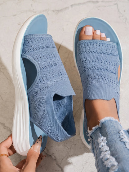 Serena | Sandalias de mujer con plataforma, confeccionadas en un material transpirable