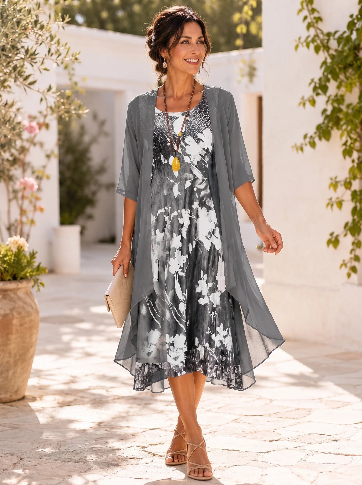 Olivia | Vestido ligero de dos capas para mujer