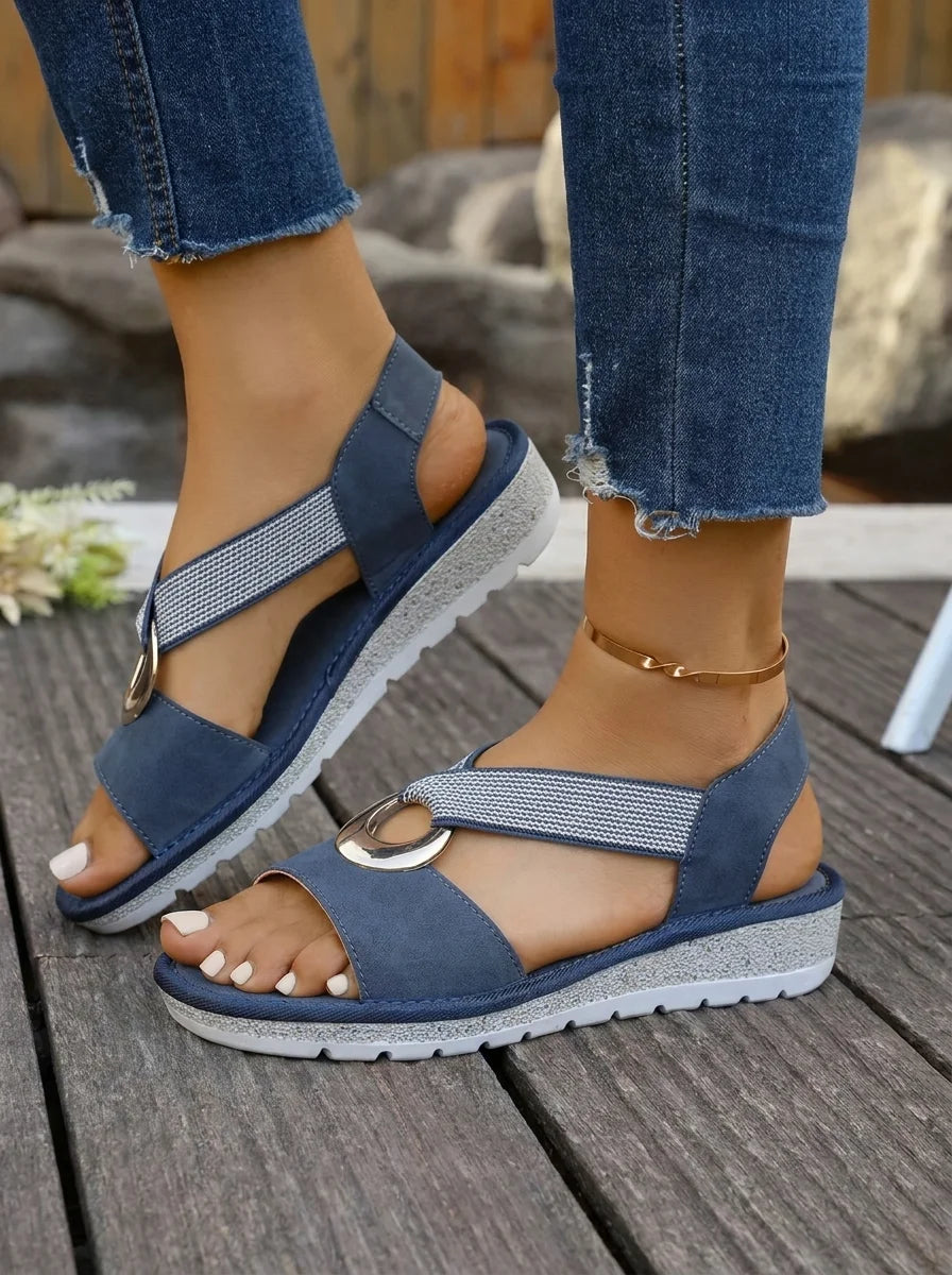 Sandalias con Plataforma-Luna