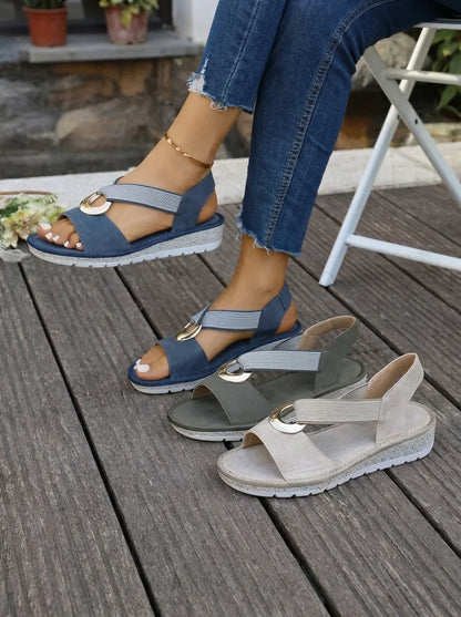 Sandalias con Plataforma-Luna
