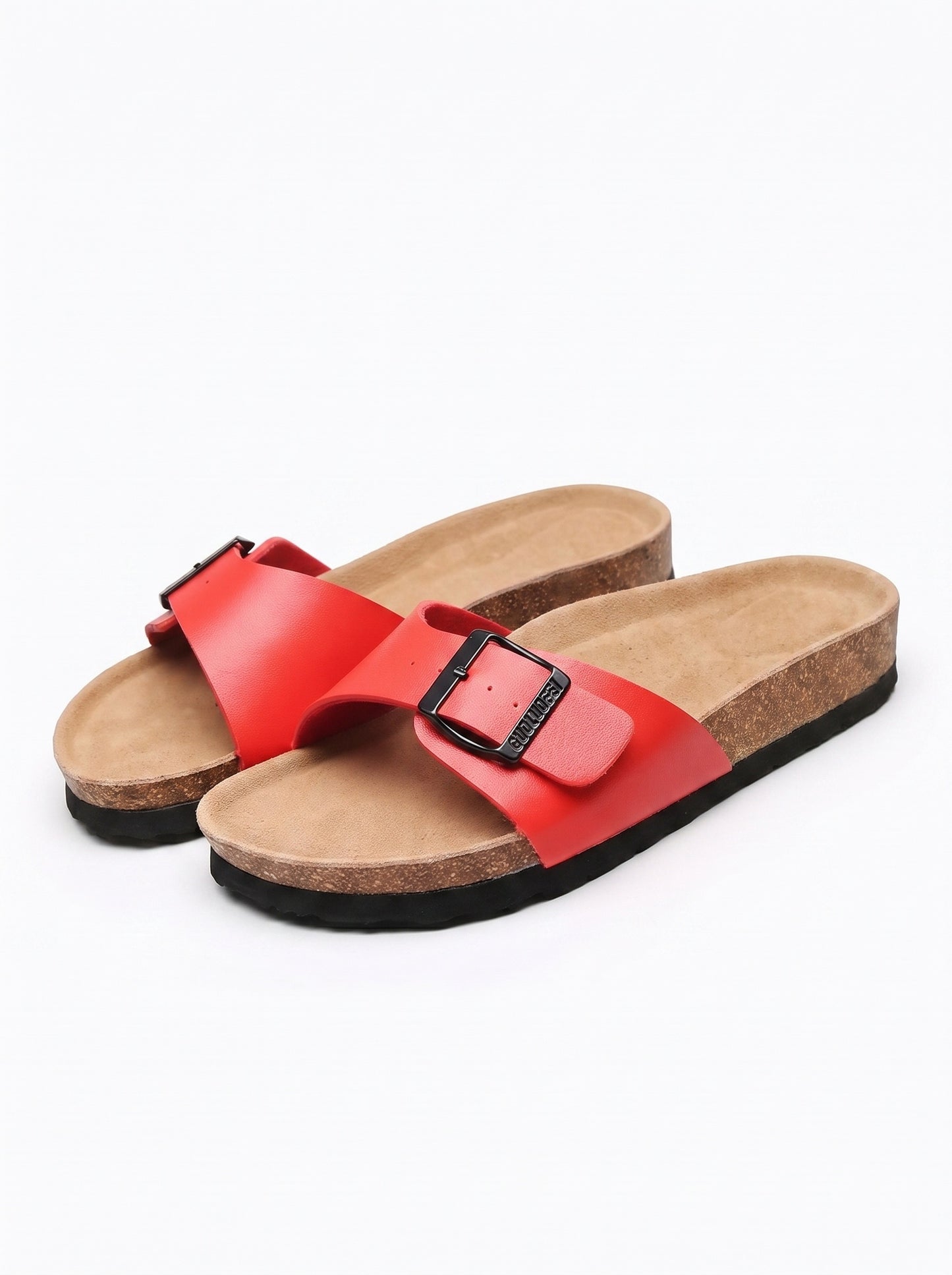 Sandalias de cuero de gamuza de primera calidad