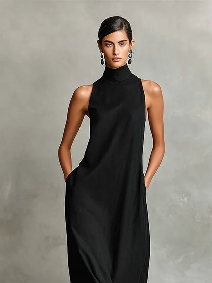 Caterina | Vestido largo minimalista