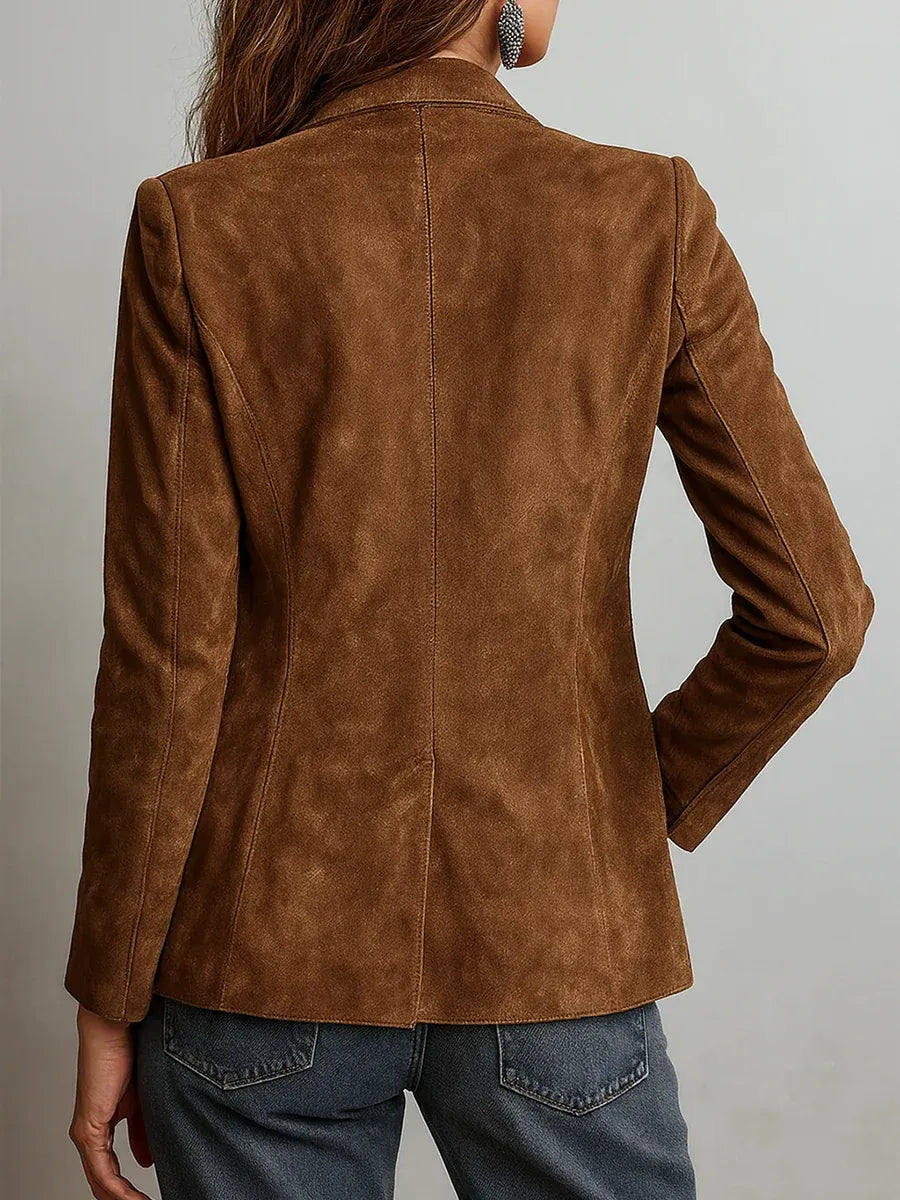 Cristina - Blazer vintage marrón