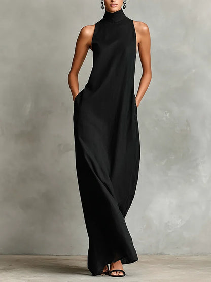 Caterina | Vestido largo minimalista