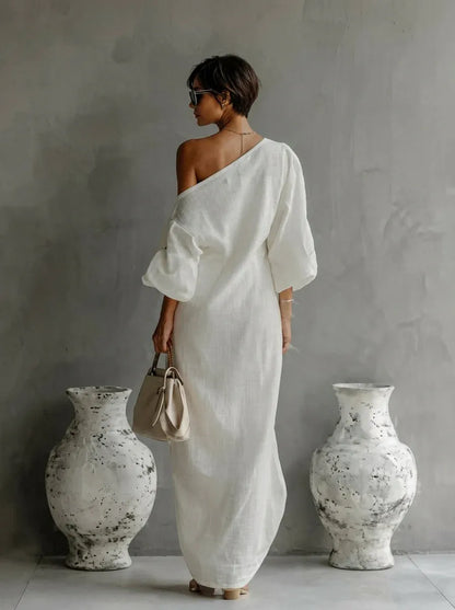 Vestido largo elegante Nelle